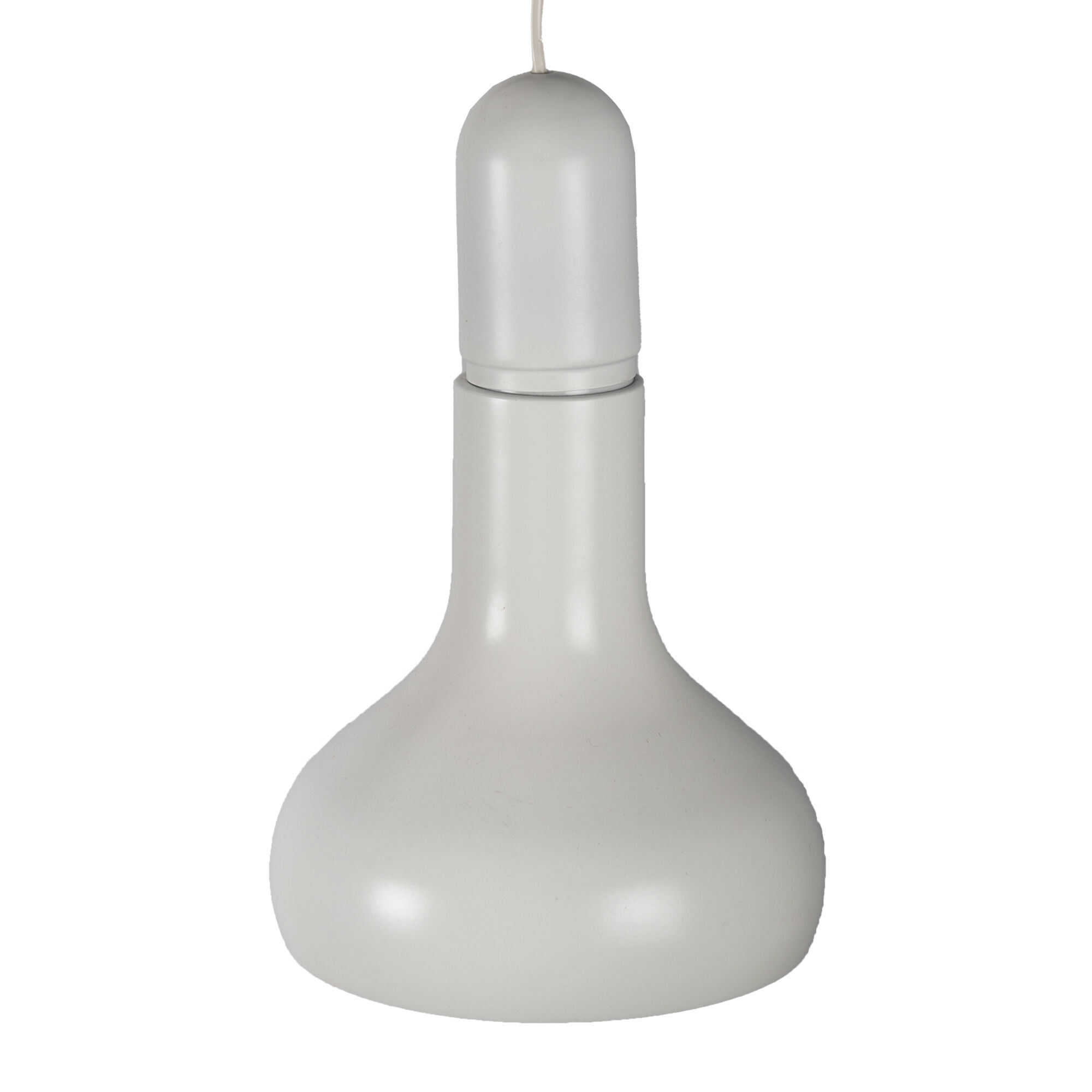 White metalindustrie pendant lamp for staff luminaires