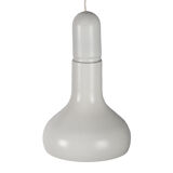 Suspension white metalindustrie pour luminaires staff