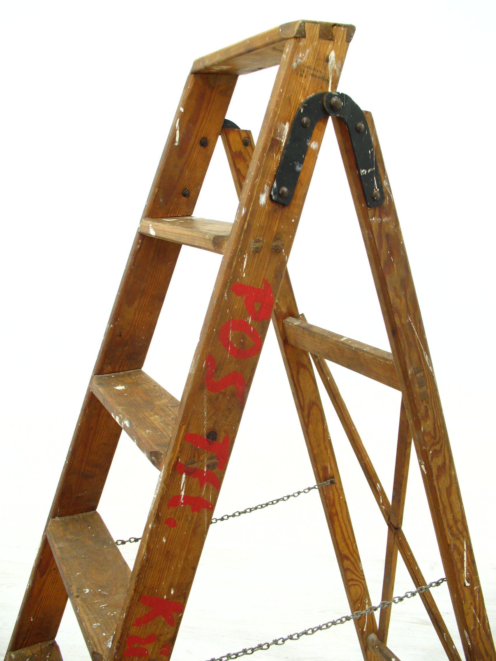 Vintage Folding Ladder, 1970s