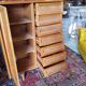 Rattan cabinet
