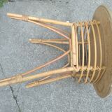 Rattan side table 1970