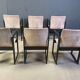 Set of 6 vintage dining chairs attributed to Tobia Scarpa, 1970s