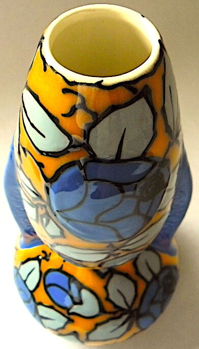 Vase art-déco en céramique