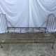 Wrought iron folding bed