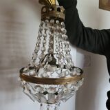 Hot air balloon chandelier