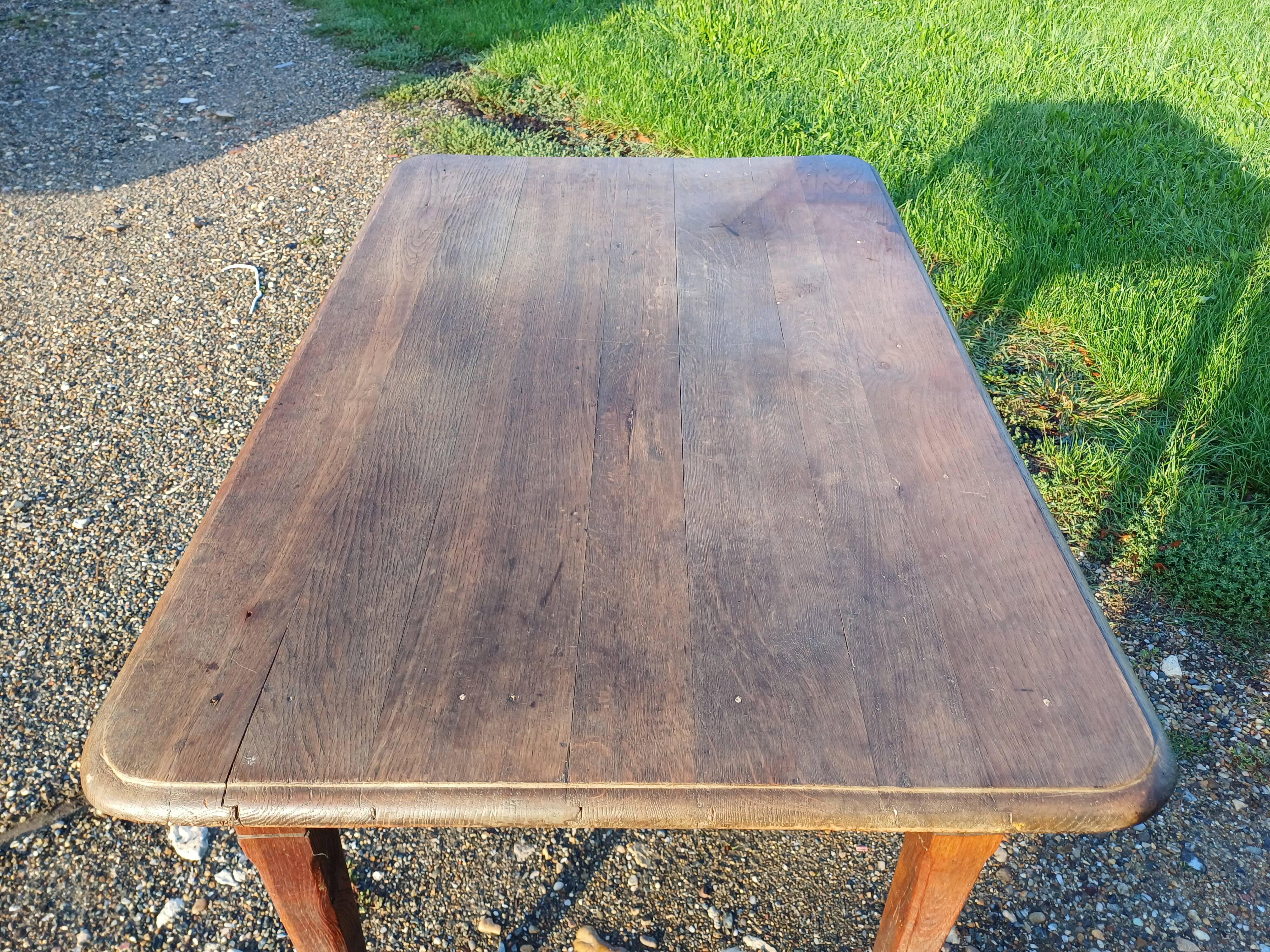 Oak table from the 1930s