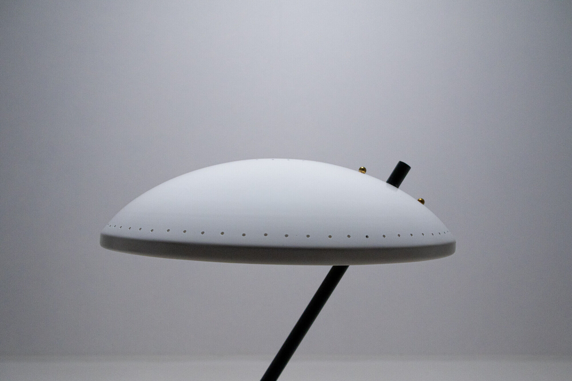 Lampe de bureau Blanc Negro Evoluon par Louis Kalff pour Philips, années 1950.