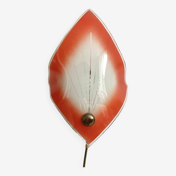 Vintage opaline balladeuse wall light