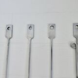 Fireplace set "Jean Paul Créations" signed, 1970