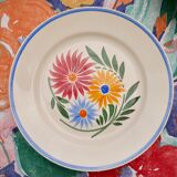 Lot assiettes plates modèle « Rustique » Sarreguemines