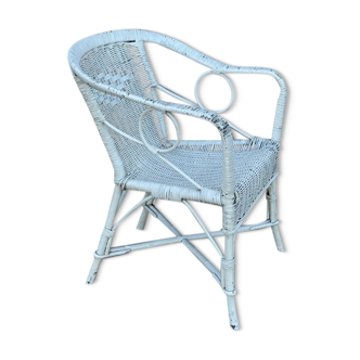 Wicker armchair