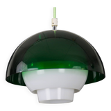 Great looking acrylic pendant lamp by Bent Karlby for ASK Lightings - Model Ergo - Denmark 70's