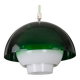 Great looking acrylic pendant lamp by Bent Karlby for ASK Lightings - Model Ergo - Denmark 70's