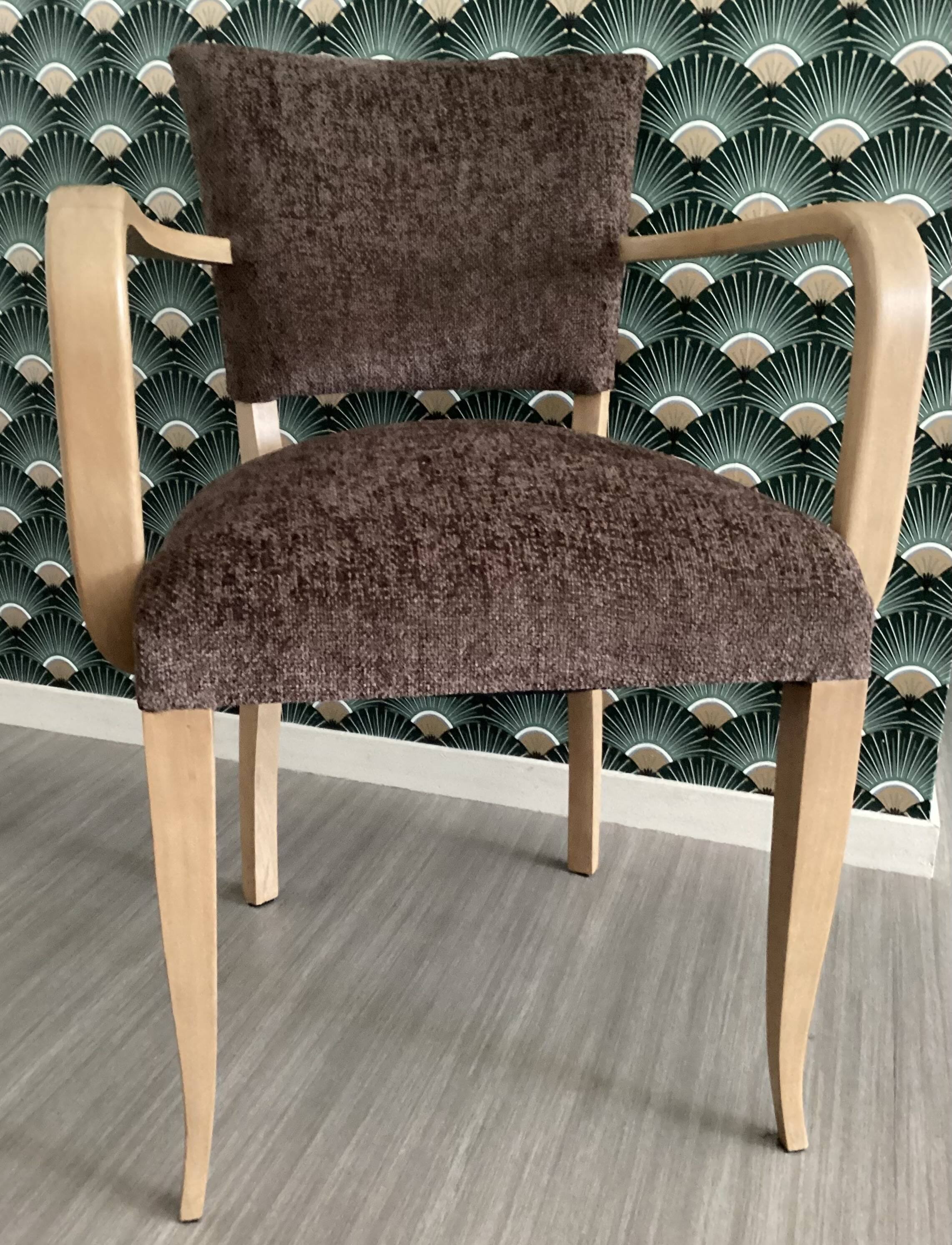 Fully restored bridge armchair