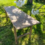 Table pliante ancienne en bois