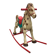 Antique mobo metal rocking horse