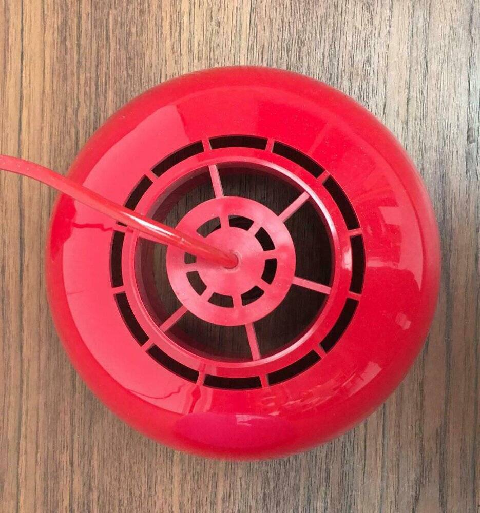 Mid-Century Danish Minisol pendant lamps by K. Kewo for Nordic Solar, 1960s, set of 2