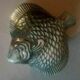 Bonbonnière en porcelaine poisson porcelaine de France