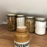 Pot à moutarde ancien
