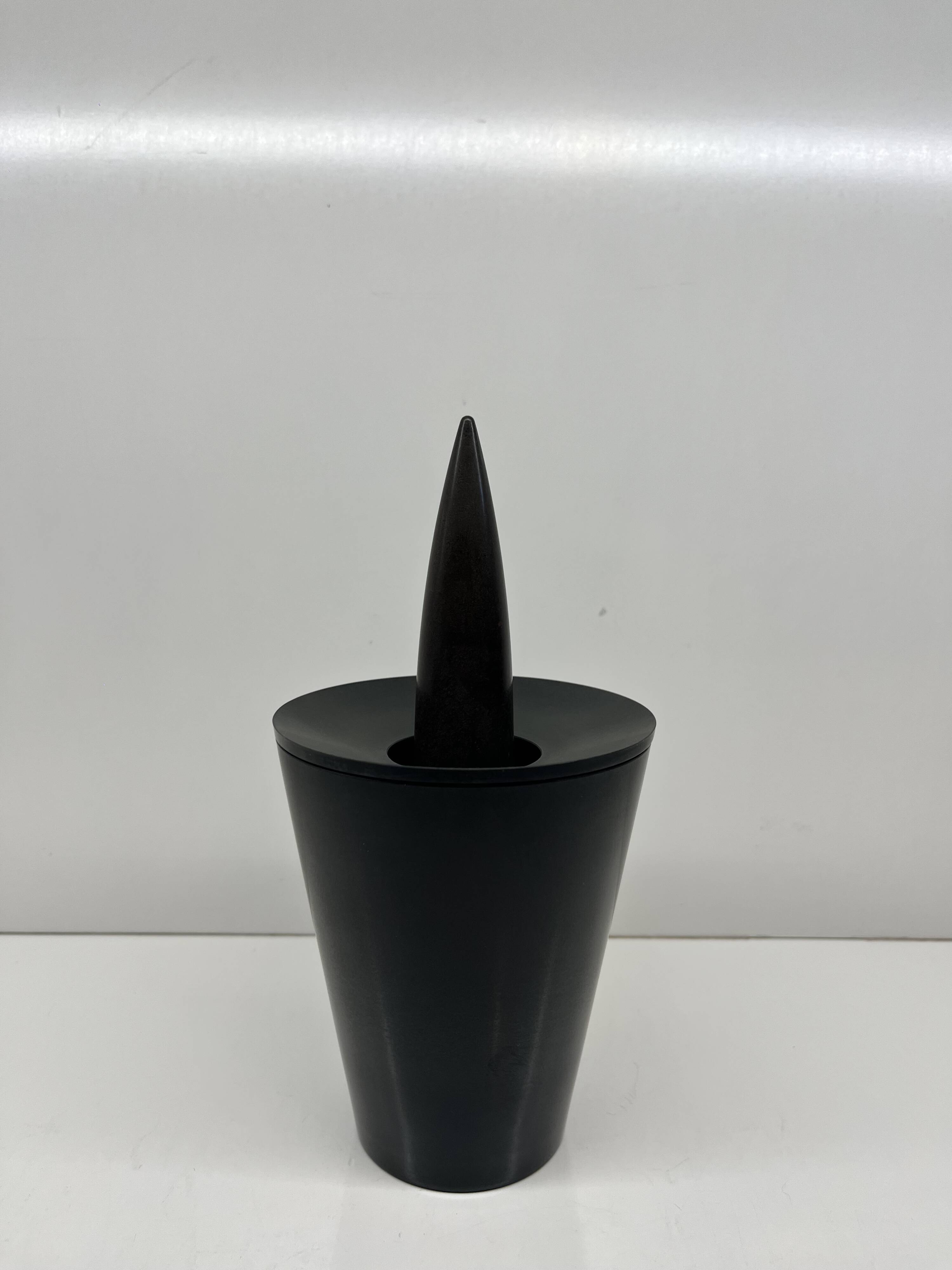 Joe Cactus Ashtray Philippe Starck for Alessi Black Bakelite Design Collection