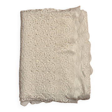Crochet bedspread