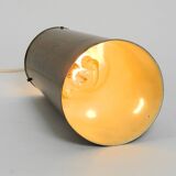 Large Mid Century Modern copper pendant lamp with 4 sockets