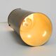 Large Mid Century Modern copper pendant lamp with 4 sockets