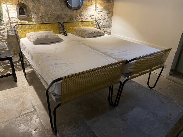 Paire de lits Jacques Hitier