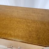 Art decò sideboard in thuja and walnut