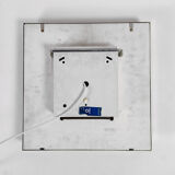 Pair of metal, resin and glass wall lights by Angelo Brotto, circa 1970