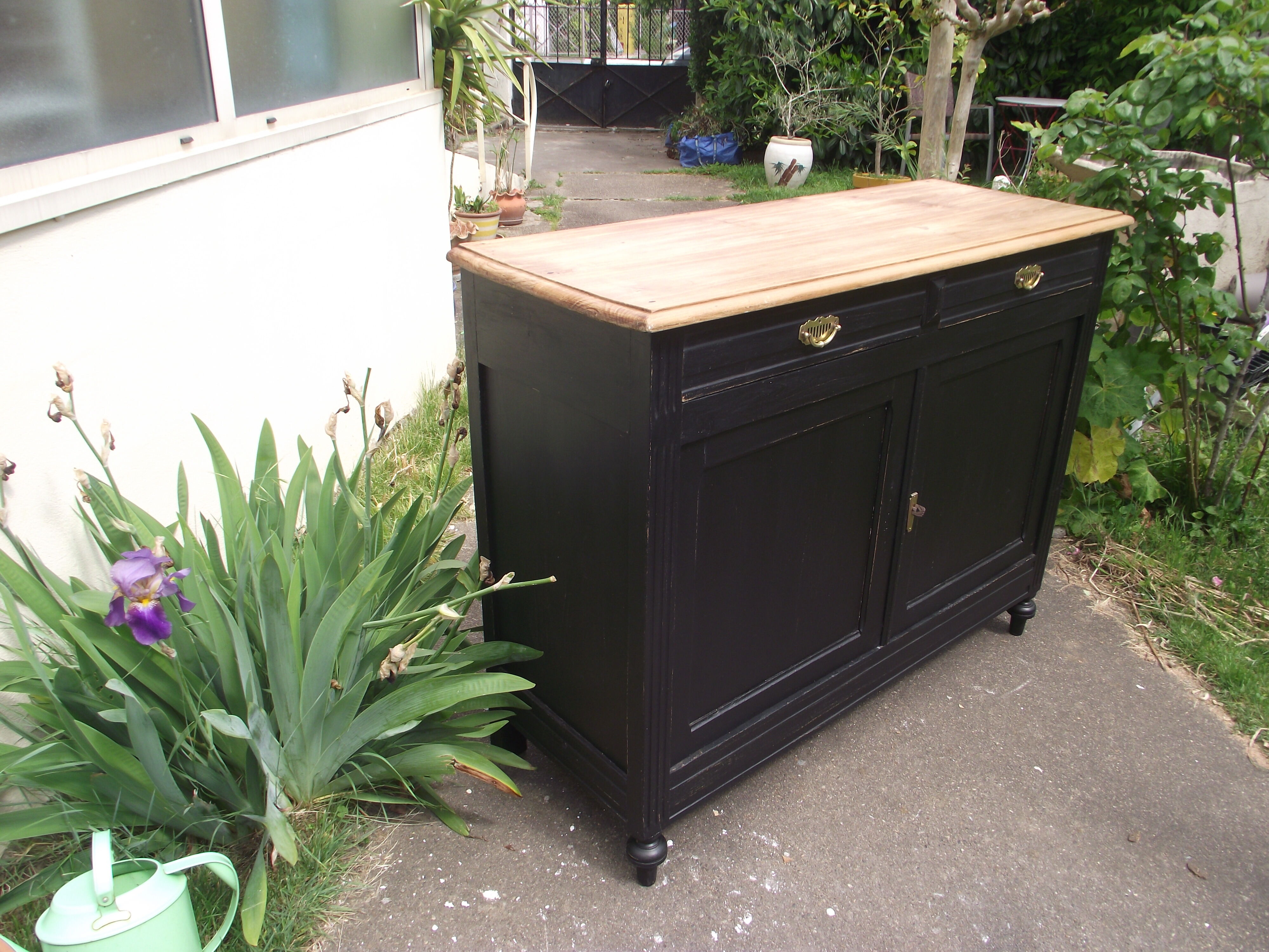 Painted Parisian buffet