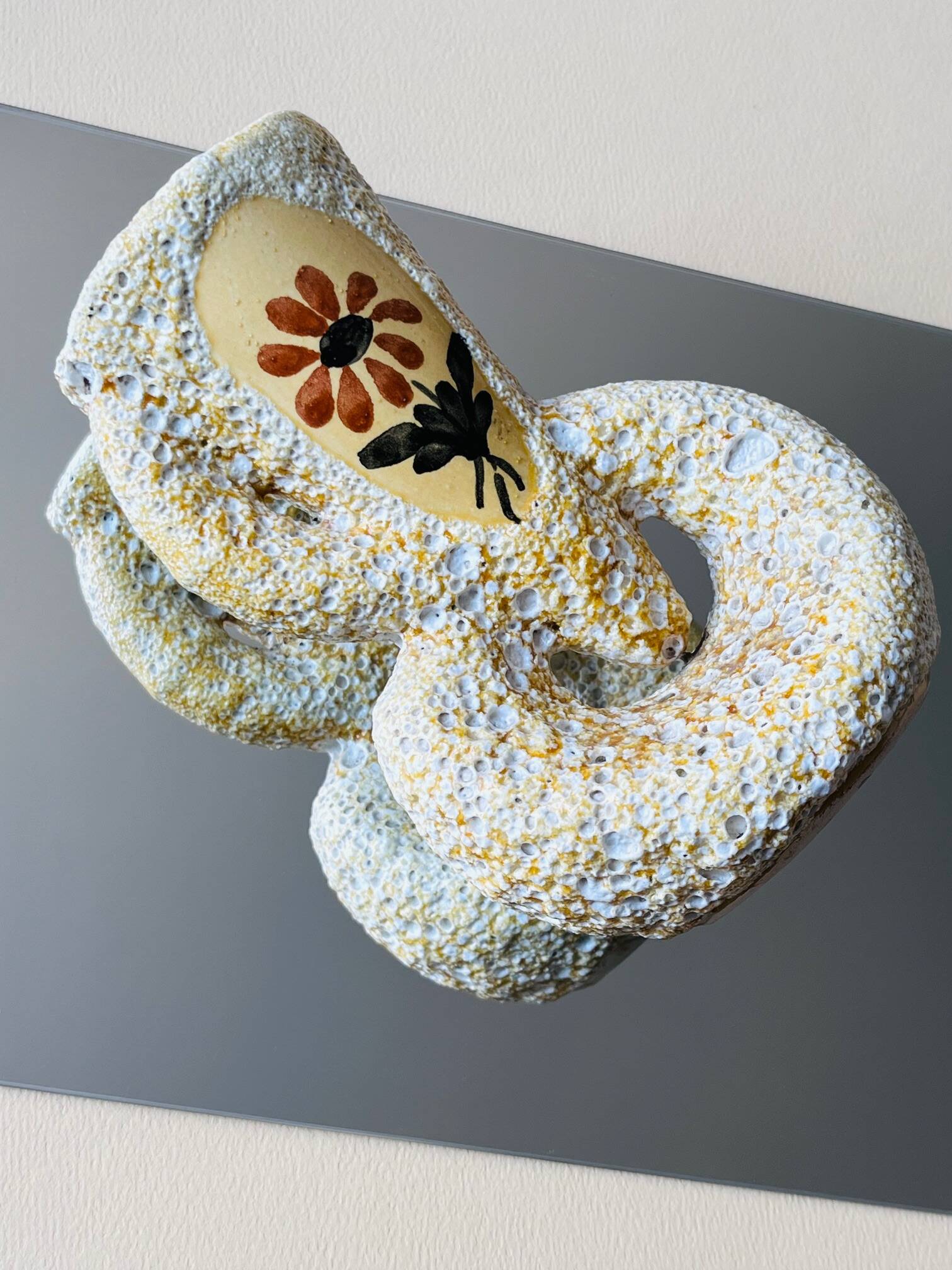 Vase Fat lava 1970