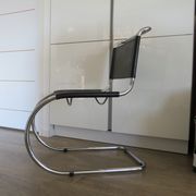 Chair sled vintage MR10 by Ludwig Mies Van der Rohe for Thonet