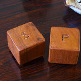 Scandinavian salt and pepper in teak