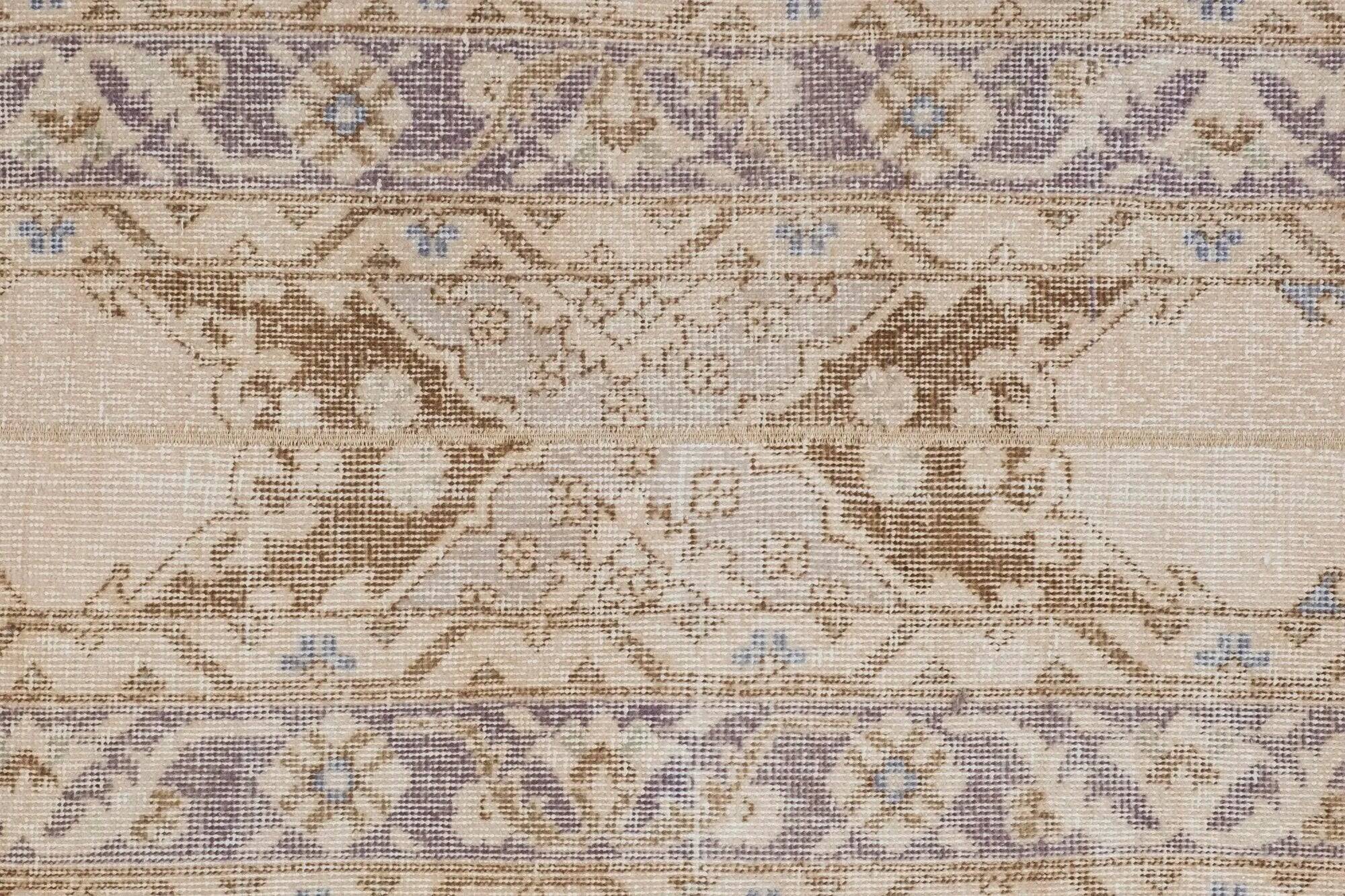 Vintage Turkish hallway rug 59x340 cm