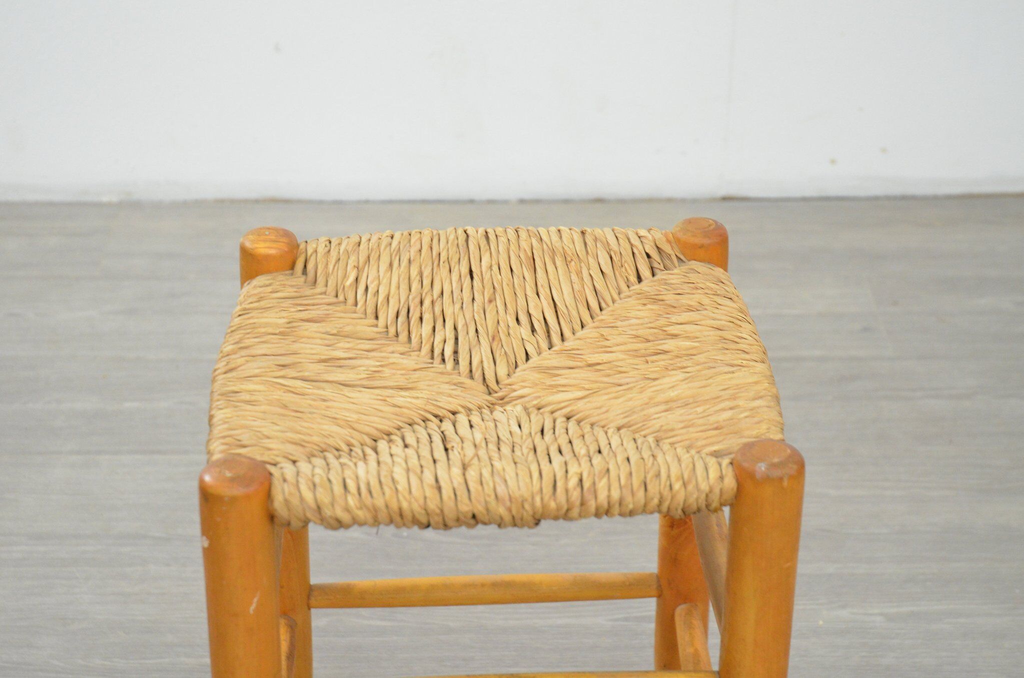 Tabouret rush 1960s