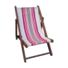 Transat ancien chaise longue pour enfant