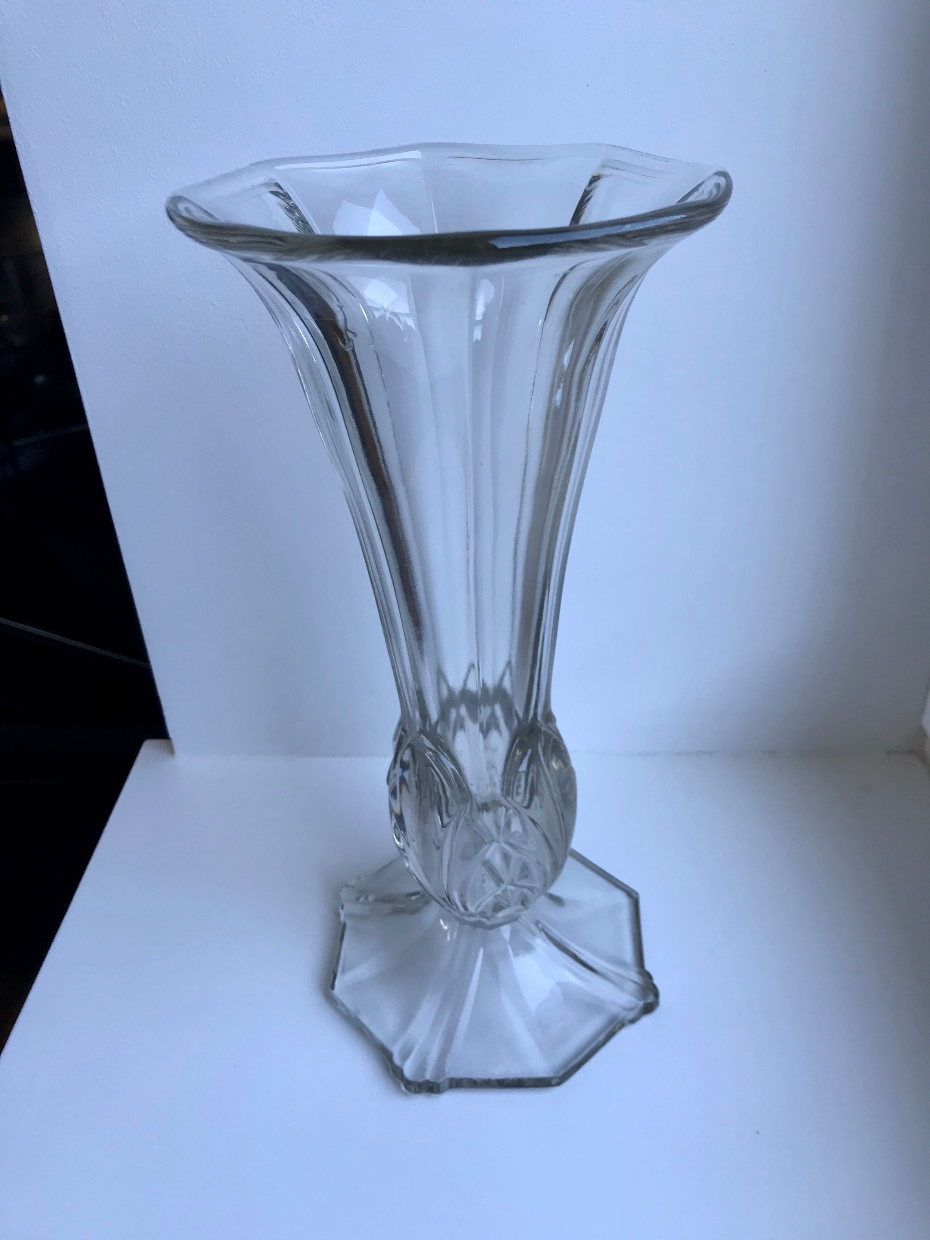 Crystal vase 50s