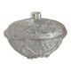 Vintage cut glass candy dish