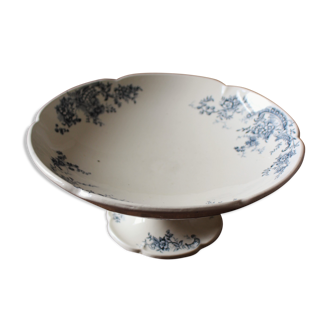 Large Standing Cup Flowers Blue Iron Earth Salins