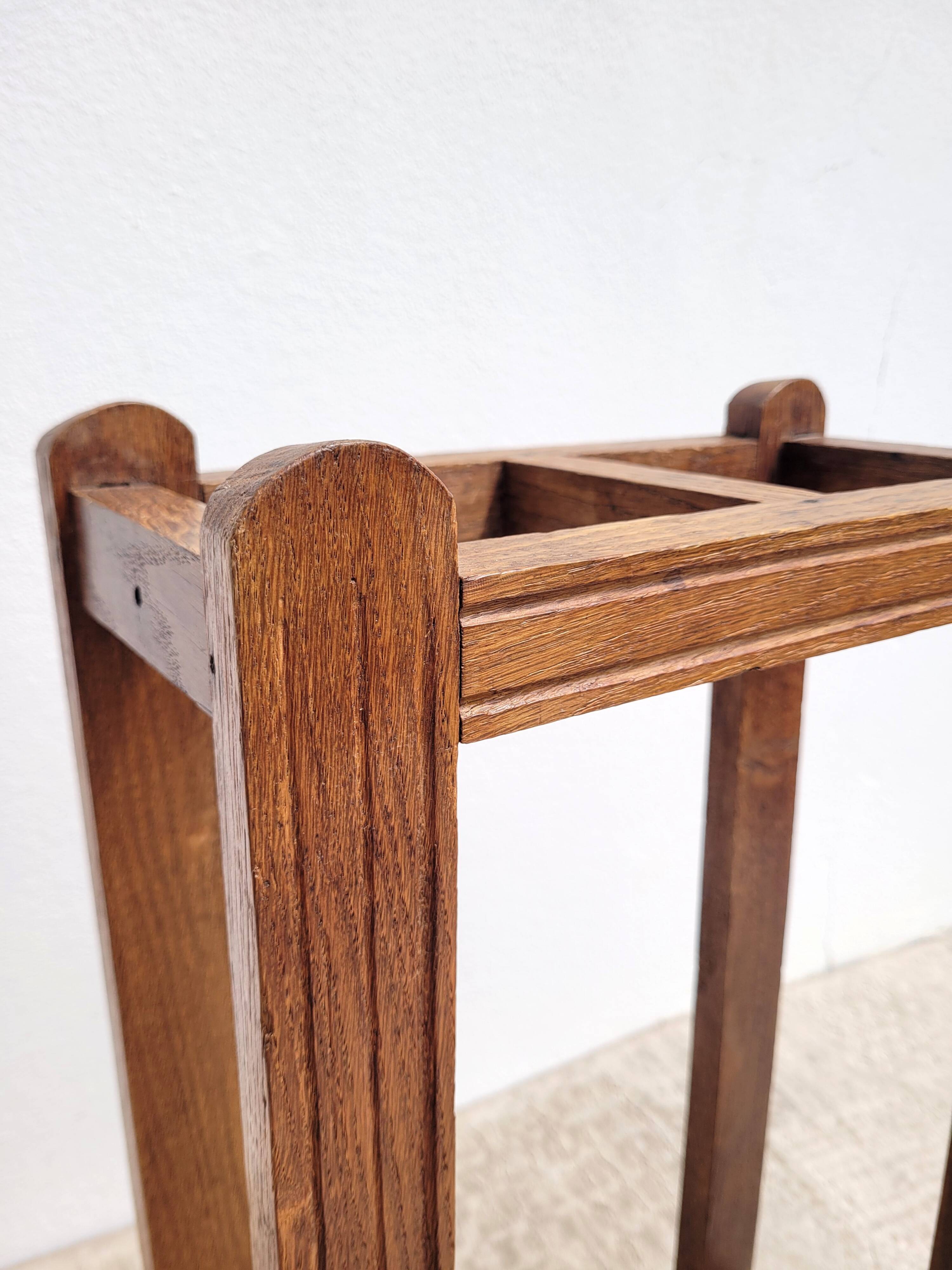 Umbrella holder 1900 oak UK