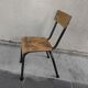 School chair child kindergarten chair 1960