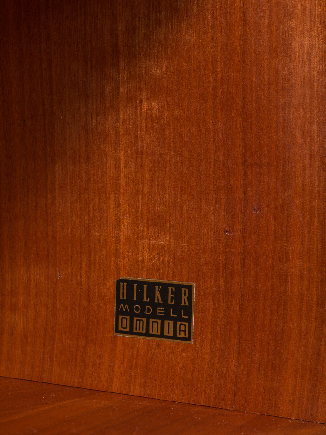 Wall unit Omnia by Hilker from the 1960s