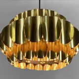 Brass pendant light by Thorsten Orrling for Hans-Agne Jakobsson AB, Markaryd. Sweden 1960s