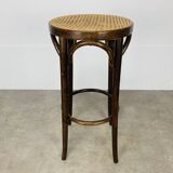 Canework and bentwood bistro bar stool