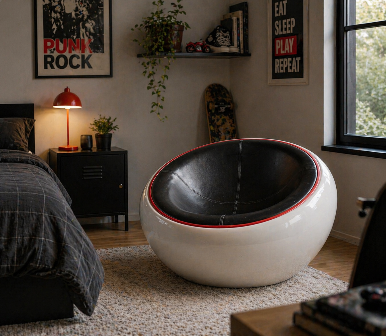 Egg Pod Ball chair unknown edition