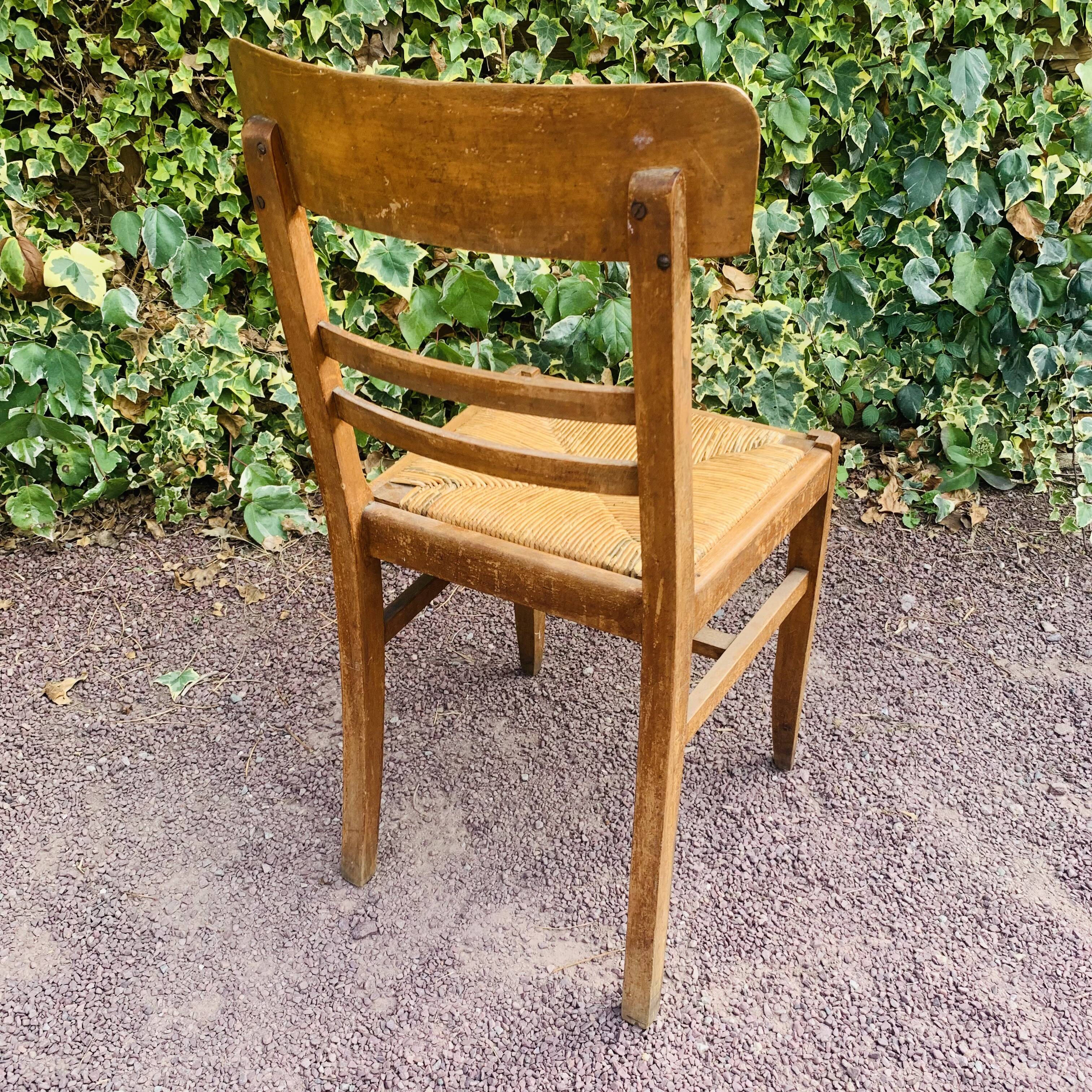 Paire de chaises vintage