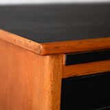 1960s desk with black details