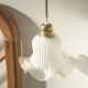 Suspension ou baladeuse tulipe vintage