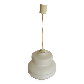Vintage suspension in white opaline – Scandinavian design